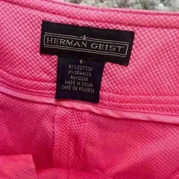 Herman Geist Vintage Size 6 97% Cotton to Vibrate at a Higher Frequency - Picture 3 of 3